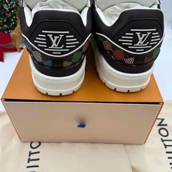Men’s Louis Vuitton X Murakami trainer sneakers size 10 fits 11 US made in Italy - Picture 9 of 12